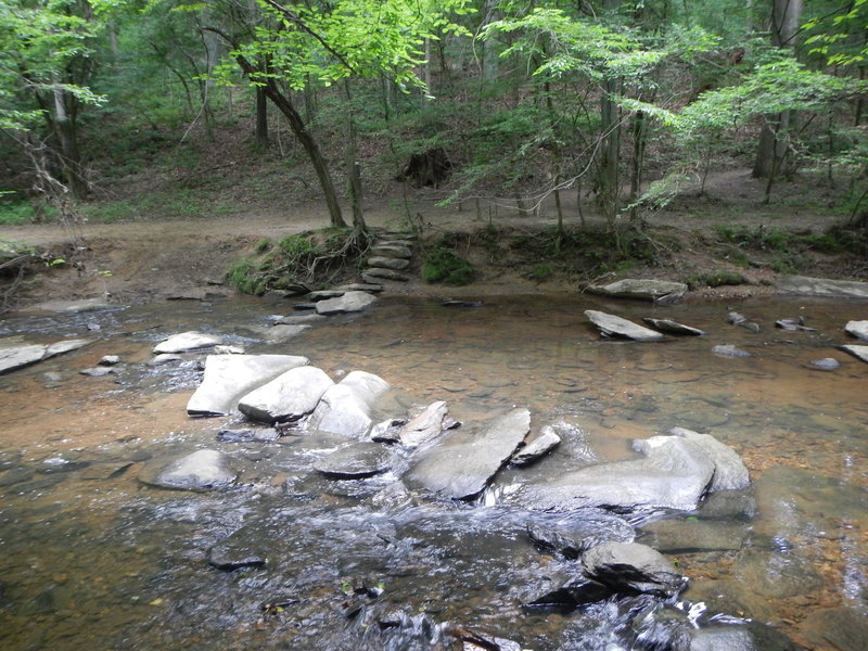 Crossing of the North Branch of Rock Creek.