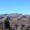 A view of the surrounding hills and some of the remaining fall colors