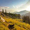 Sunrise from Catherine Pass.