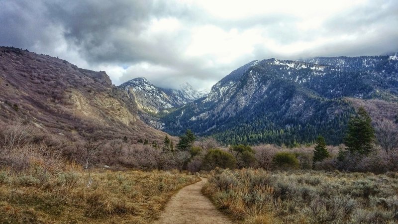 After turning off the dirt road, you'll be greeted with an awesome view.