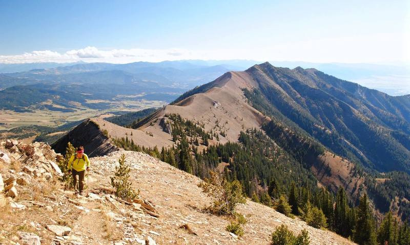 Approaching Saddle Peak from the South.