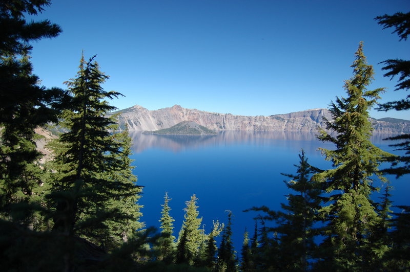 Crater Lake from Sun Notch.