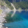 Gorgeous blue Crater Lake.