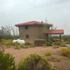 The Bowen Ranch round house.