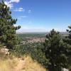 Boulder from the Flagstaff lookout.