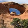 Cedar arch (or First Arch). The scramble goes up the middle.