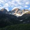 A killer view looking up Broads Fork at O'Sullivan Peak.