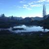 Incredible views surround one of the beaver ponds up Broads Fork.