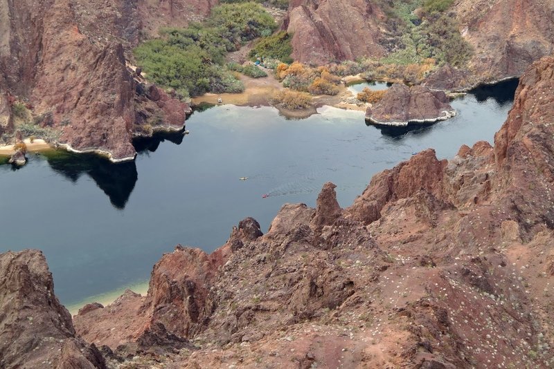 Overlooking the Colorado River.