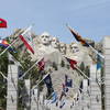 The walk to Mount Rushmore.