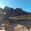 Get across before the mules start crossing this bridge on the Bright Angel Trail!  Such a beautiful sight!