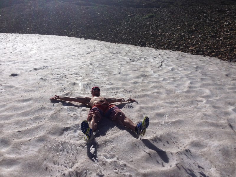 Snow angel in July? Dont mind if I do.