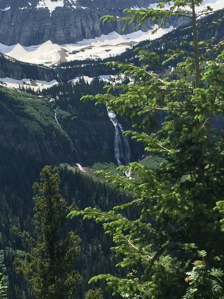 Waterfall overlook.