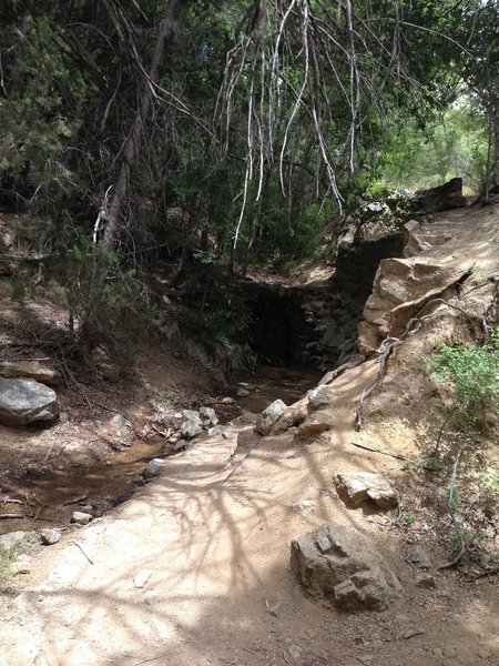 Apache Spring along the trail into Fort Bowie.