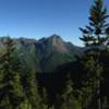 Once you get above the treeline, look back for an incredible 180-degree view of the south Olympics. You can even spot Mt. Rainier on a clear day.