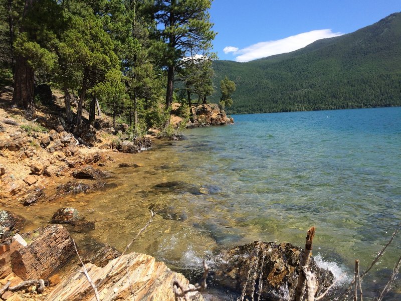 A view of the shore by Rocky Point