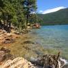 A view of the shore by Rocky Point