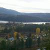 Overlooking Dover, Idaho, and the Pend Oreille River.