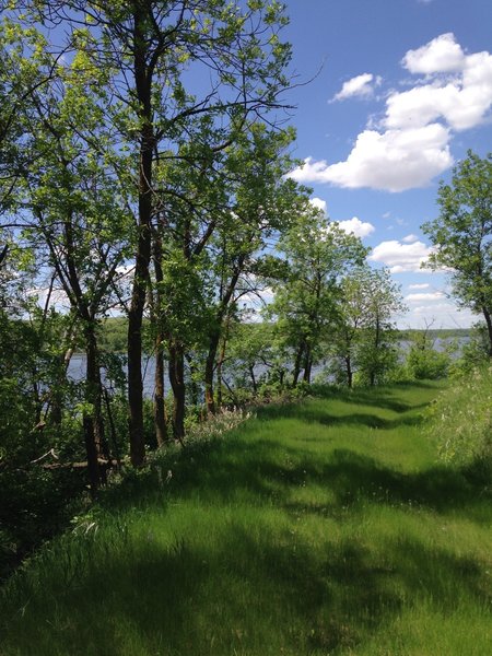 Scenery is abundant along the Canada Goose Nature Trail.