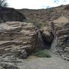 Final obstacle at the third waterfall.  Both left and right sides in the photo can be climbed easily.  I prefer the left.