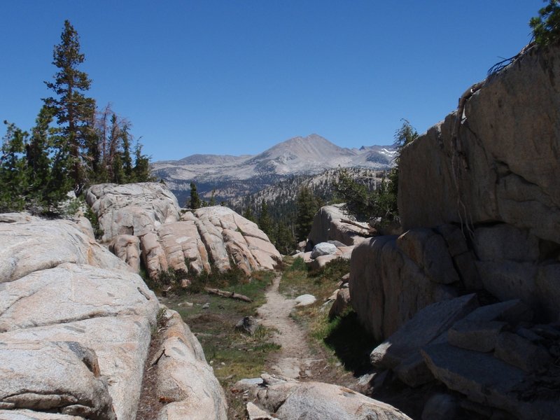 Red Peak Pass trail.