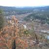 The second viewpoint is just a little bit higher but worth the climb.  Looking out toward the Little Spokane River Valley.