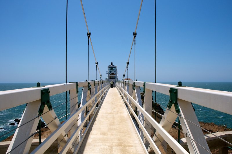 Another view of the lighthouse bridge