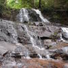 Beautiful Laurel Falls from the trail in Great Smokeys National Park.