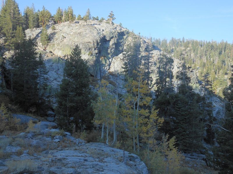 Fall colors along the Illiouette Creek trail.