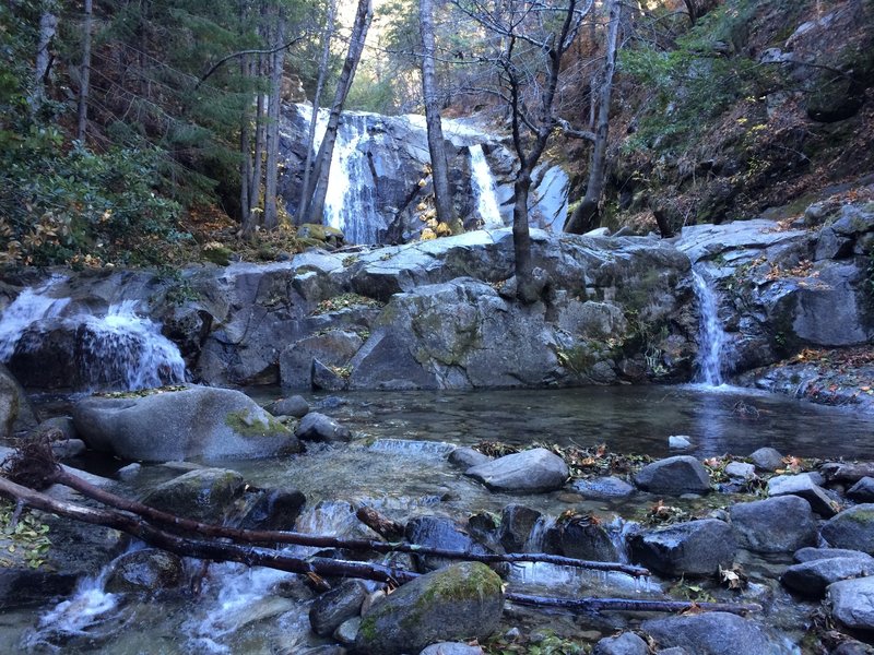 Upper Brandy Creek Falls in late November.