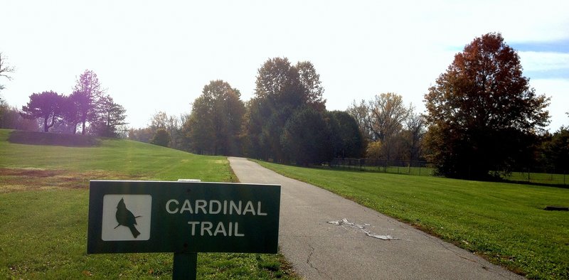 Cardinal Trail at Bella Fontaine Park