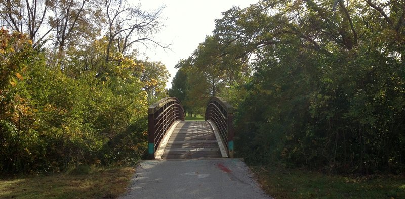 Maline Creek Trail at Bella Fontaine Park