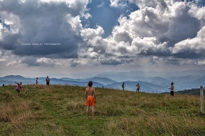 Depending on the wind, it's also a great place to throw a frisbee.