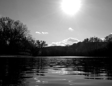 The Meramec River off the Al Foster Trail.