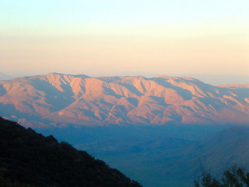 Whale Peak sunset.