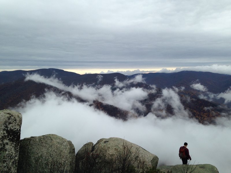 Old Rag on a rainy day.