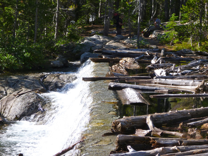 Water crossing.