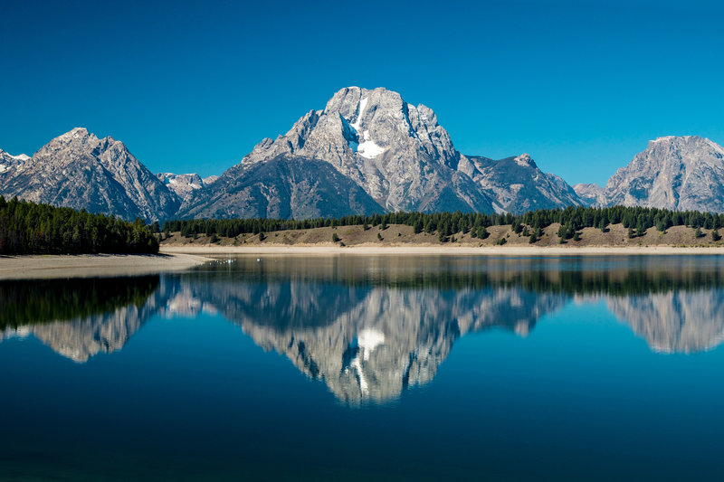 Grand Teton from Colter Bay.