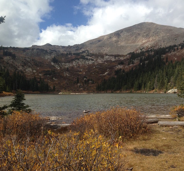 Looking west over Kroenke Lake.