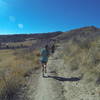 Racers make their way down the Sundance Trail during the NORAD Trail Race.