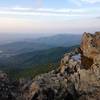 Little Stony Man, as seen from the Stonly Man Trail in early October.