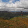 Looking off the backside of the Alpine Trail.