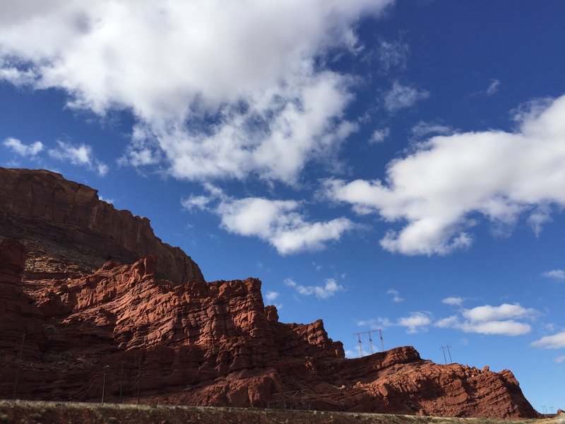 It starts to get real when you see Red Rocks.