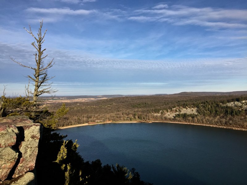 Looking north, northeast.