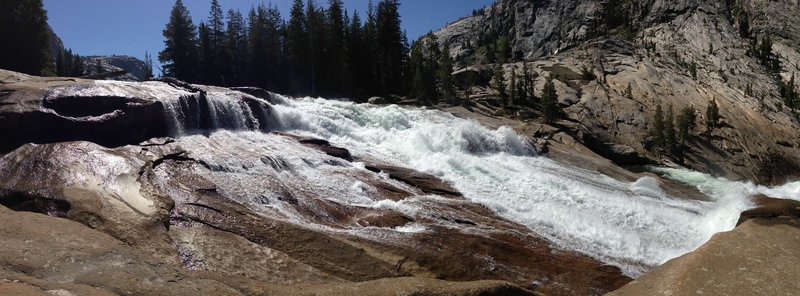 Waterwheel Falls Trail.