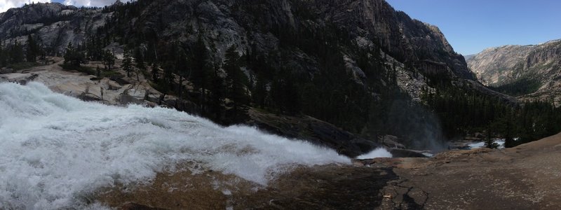 Waterwheel Falls Trail.