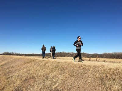 Running the Levee Trail