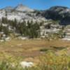 Beautiful meadow views north of Granite Pass.