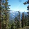 View of the Sphinx, Avalanche Pass, and Mt. Palmer from the Copper Creek Trail.