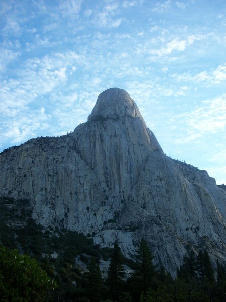 Tehipite Dome looms above the Middle Fork Trail.